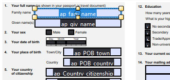 Create Fillable Forms