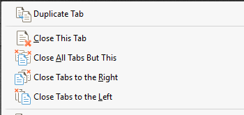 Avail of Dynamic Tab Options