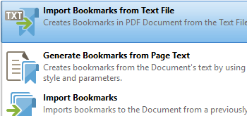 Import Bookmarks from Text Files