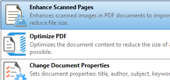 Enhance Scanned Pages