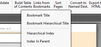 Advanced Macros Added to Bookmarks Plugin