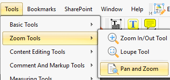 Use the Pan and Zoom Pane to View Documents