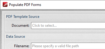 Use CSV Files to Populate Forms