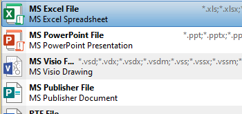 Convert MS Excel Documents to PDF