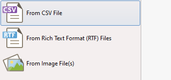 Create a PDF from a CSV File