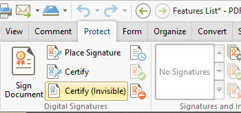 Certify Documents without Adding a Physical Signature