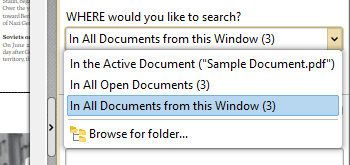 Enhanced Document Search Functionality