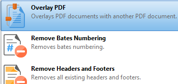 Overlay PDF Files